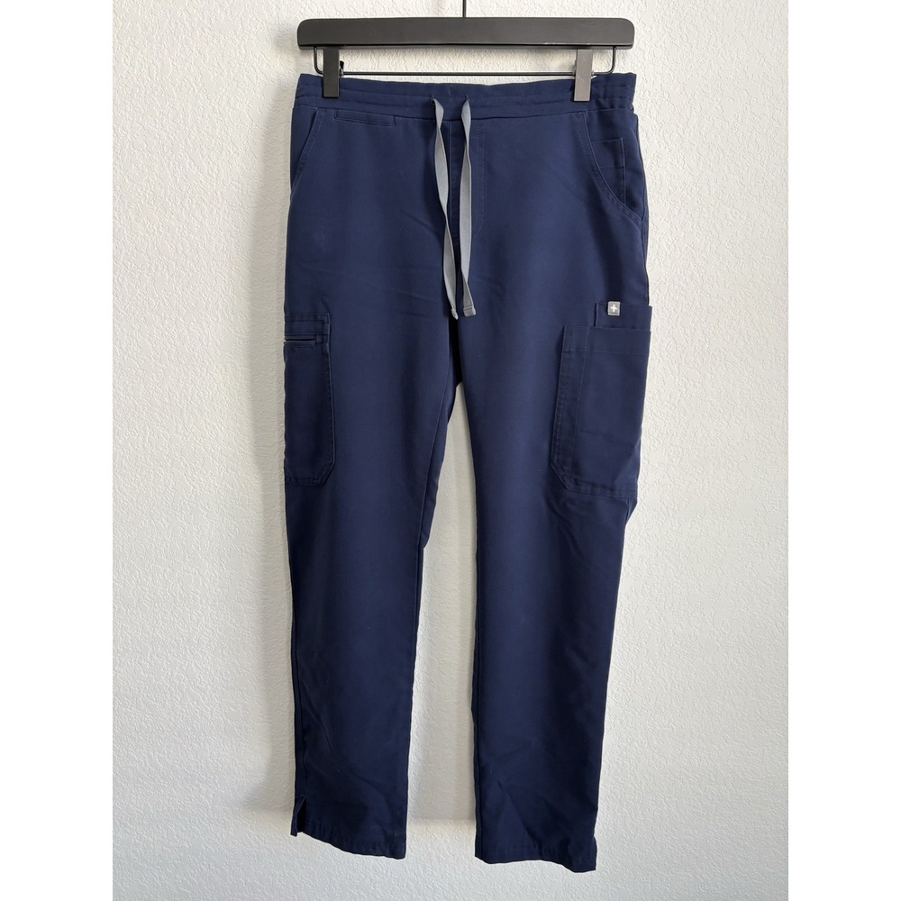 Figs technical collection Woman's navy blue scrub pants, size XS petite.